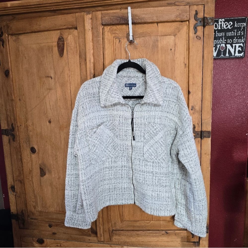 Democracy Granite Jacket - NWT - size XL - Curvy Crop Shacket